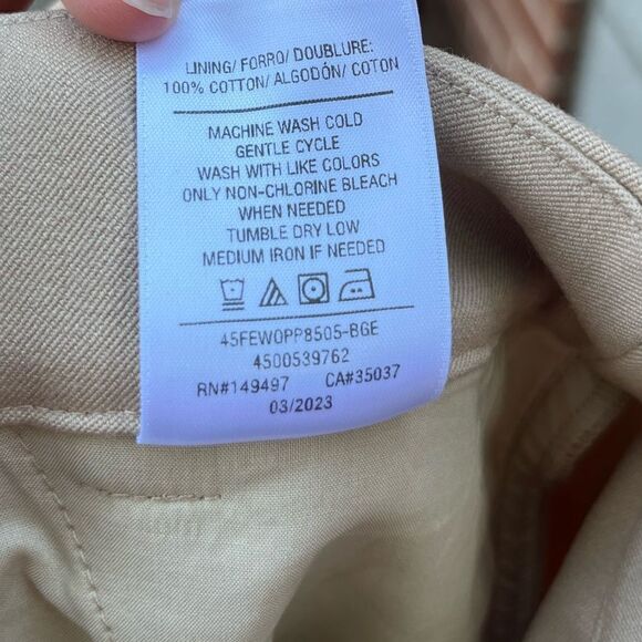 Favorite Daughter the favorite pant beige size 8 NEW - Picture 5 of 9